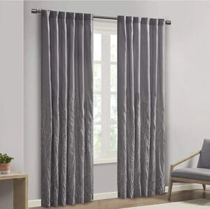 Madison Park 1 Window Panel Curtain Embroidered